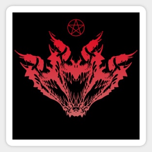 Hell - Three Demons Sticker